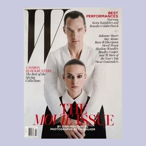 W Magazine February 2015 The Movie Issue Featuring Keira Knightley Cover